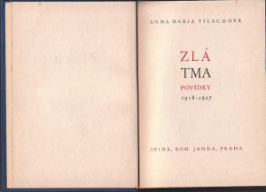 Zlá tma od Anna Maria Tilschová