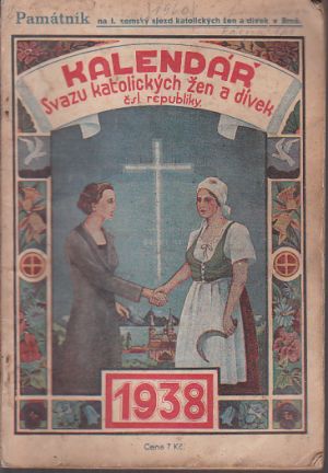 Kalendář katolických žen a dívek čsl. republiky 1938