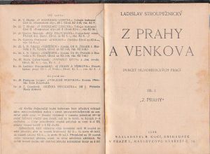 Z Prahy a venkova od Ladislav Stroupežnický