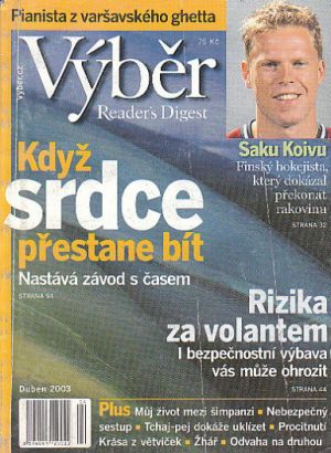 Readers Digest Výběr duben 2003