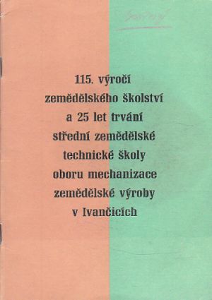 115. výročí zemědělského školství