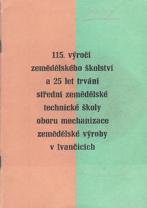 115. výročí zemědělského školství