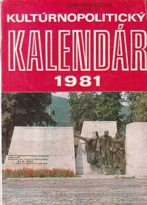 Kultůrnopolitický kalendár 1981.