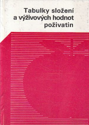 Tabulky složení a výživových hodnot poživatin od Igo Kajaba, Oldřich Šmrha