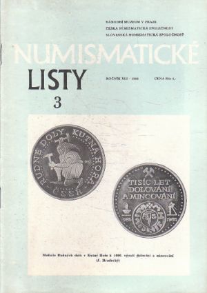 Numismatické listy 3/1986