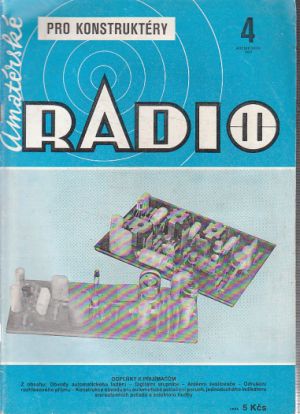 Amaterské radio - pro konstruktery  4/1983