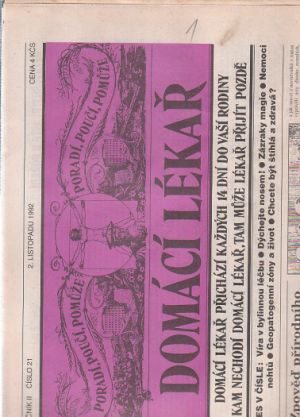 Domácí lékař 2. listopadu 1992