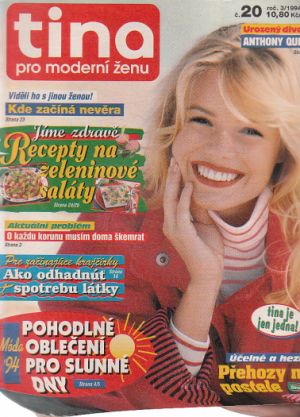 Tina - časopis pro moderí ženy. 20. 3/94