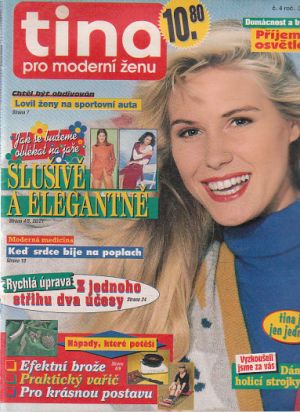 Tina - časopis pro moderí ženy. 4. 3/94