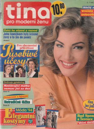 Tina - časopis pro moderí ženy. 1. 3/94