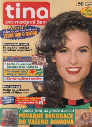 Tina - časopis pro moderí ženy. 50. 3/94