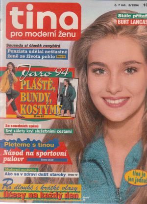 Tina - časopis pro moderí ženy. 7. 3/94