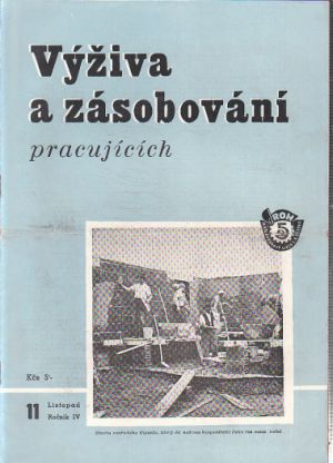 Výživa a zásobování pracujících 11, rok 1949