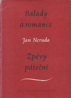 Zpěvy páteční od Jan Neruda