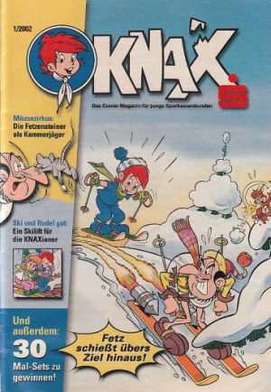 Knax, komixový časopis - Německý jazyk.