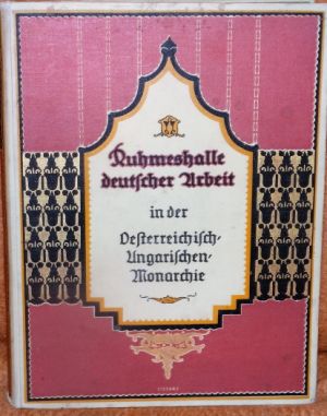 Krásná, velká Německá kniha z roku 1916.