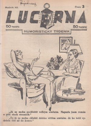 Lucerna - časopis z roku 1939 číslo 3