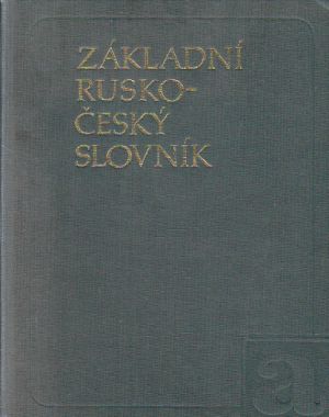 Základní rusko-český slovník od Naděžda Rudolfovna Buravceva