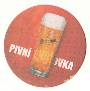 Pivní tácky - Gambrinus