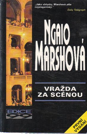 Vražda za scénou od Ngaio Marsh