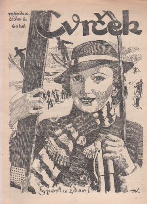 Cvrček - rodinný týdeník z roku 1932 číslo 6.