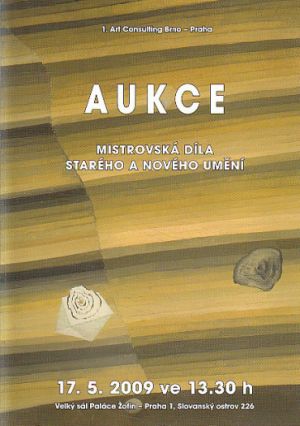 Aukce 17. 5. 2009. - Mistrovská díla starého a nového umění