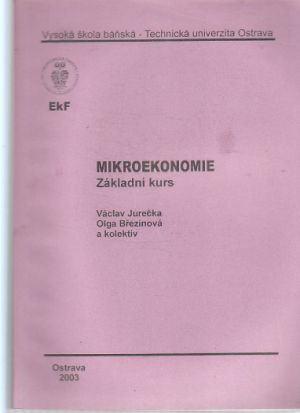 Mikroekonomie od Václav Jurečka