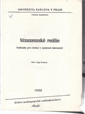 Nizozemské reálie od Olga Krijtová.