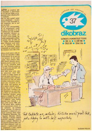 Dikobraz 12. září 1984