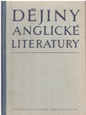 Dějiny anglické literatury 