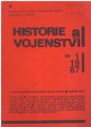 Historie a vojenství 1987