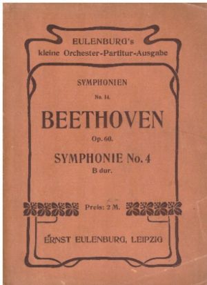 Beethoven symphonie No. 4