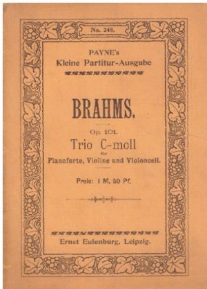 Brahms Trio C- moll