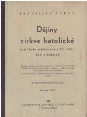 Dějiny církve katolické od František Tomášek