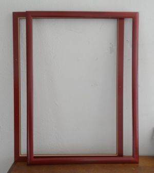 Dřevěné rámy na obrazy 50 X 70cm( dvojité)