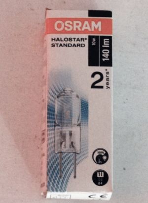 OSRAM - Halogenová žárovka standart 10W 140 lm