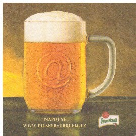 Pivní tácky Pilsner