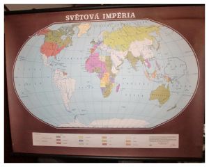 Mapa- světová impéria