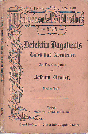 Staré Německé a anglické knihy. Universal Bibliothek 5185