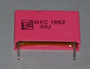 Fóliový kondenzátor  MKC 1862 X6 