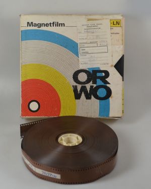 Magnetofonové pásky- magnetfilm ORWO, BASF...