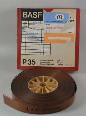 Magnetofonové pásky- magnetfilm ORWO, BASF...