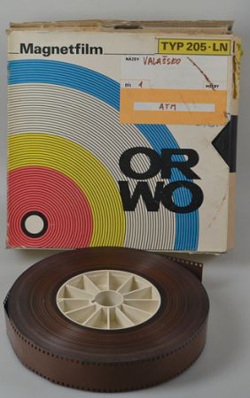 Magnetofonové pásky- magnetfilm ORWO, BASF