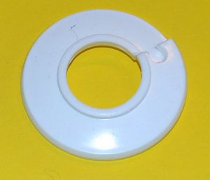 Rozeta - plastová, krytka pro otvory trubek ústředního topení 3/4" - 28,5mm