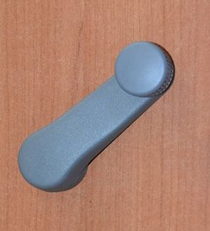 Klika spouštěče skla OCTAVIA světle šedá orig.; 1H0837581D5SE   (10482) 