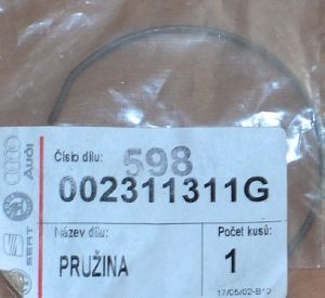 Pružina synchron. spoj 002311311G